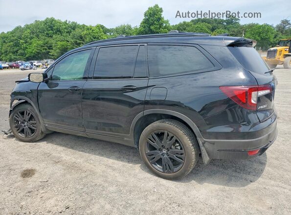 5FNYF6H76MB095595 2021 HONDA PILOT Черный Задняя левая четверть
