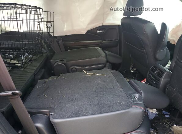 5FNYF6H76MB095595 2021 HONDA PILOT Черный Вид задней части салона