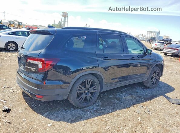 5FNYF6H77MB085612 2021 HONDA PILOT Black Tył prawy