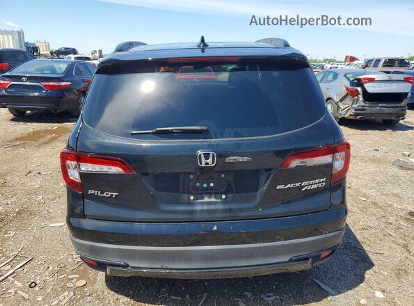 5FNYF6H77MB085612 2021 HONDA PILOT Black Widok z tyłu