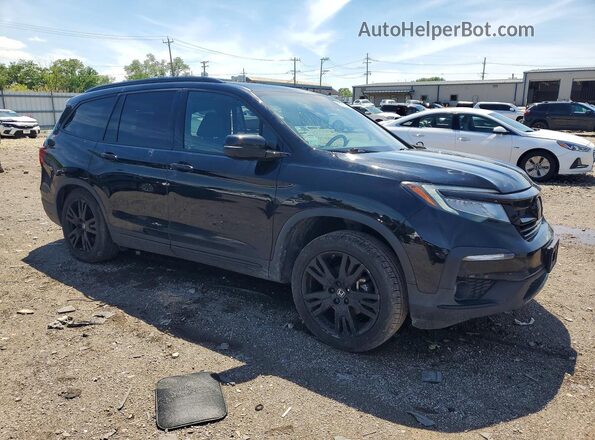 5FNYF6H77MB085612 2021 HONDA PILOT Black Przód prawy