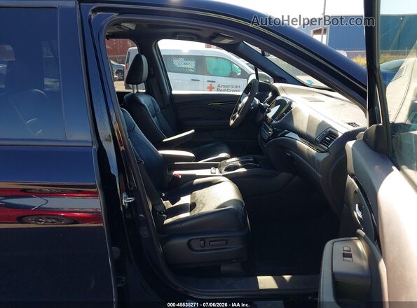5FNYF6H78LB000517 2020 HONDA PILOT Black Widok wnętrza z przodu