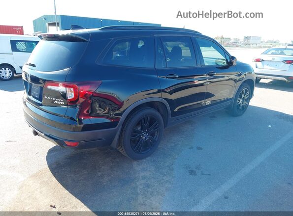 5FNYF6H78LB000517 2020 HONDA PILOT Black Tył prawy