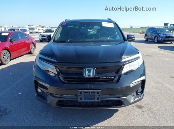 5FNYF6H78LB000517 2020 HONDA PILOT Black Widok zestawu wskaźników