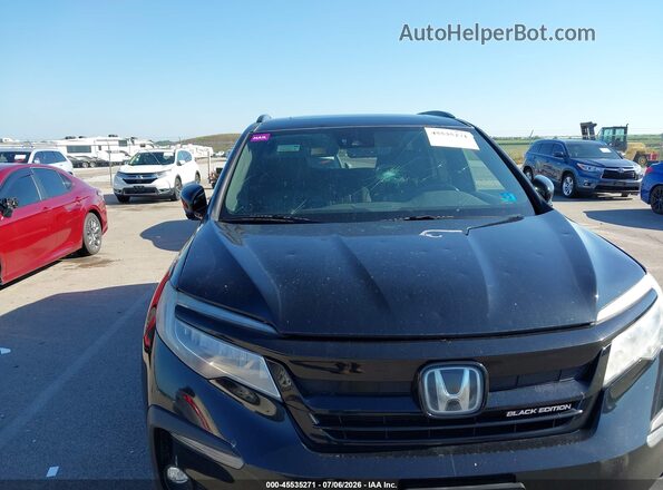 5FNYF6H78LB000517 2020 HONDA PILOT Black Widok z przodu