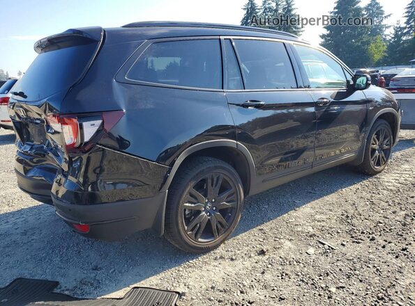 5FNYF6H78LB017401 2020 HONDA PILOT Black Задня права чверть