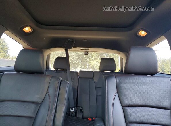 5FNYF6H78LB017401 2020 HONDA PILOT Black Вид задніх сидінь
