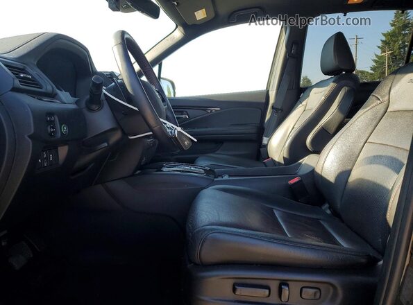 5FNYF6H78LB017401 2020 HONDA PILOT Black Вид салону спереду