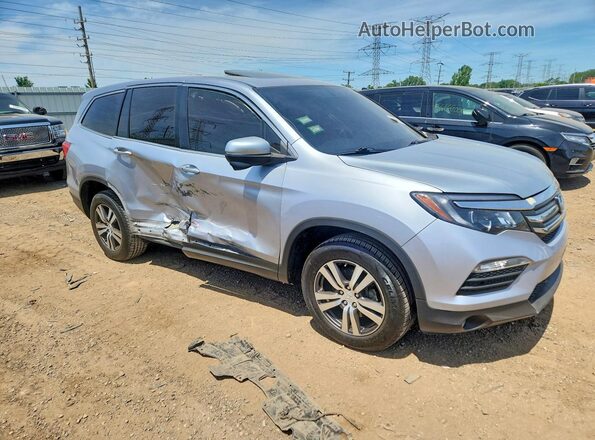 5FNYF6H79HB006110 2017 HONDA PILOT Silver Առջևի աջ