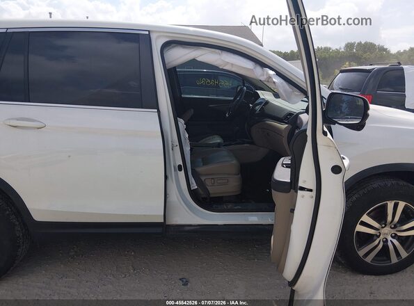 5FNYF6H79HB053668 2017 HONDA PILOT White Սալոնի դիմացի տեսք
