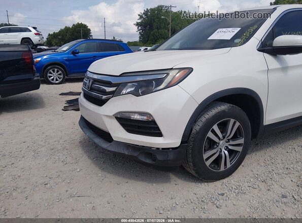 5FNYF6H79HB053668 2017 HONDA PILOT White Դիմացի տեսք