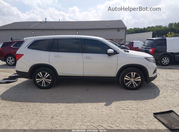 5FNYF6H79HB053668 2017 HONDA PILOT White Սալոնի հետևի տեսք