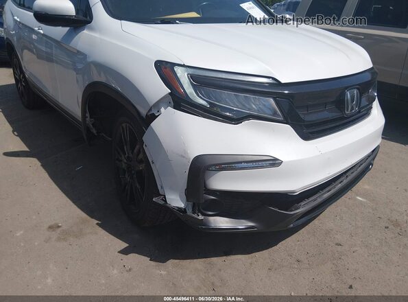 5FNYF6H7XMB031480 2021 HONDA PILOT White Вид спереду