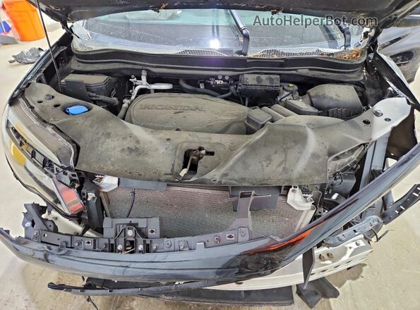 5FNYF6H81NB065608 2022 HONDA PILOT Black Շարժիչի բաժամունքի տեսք