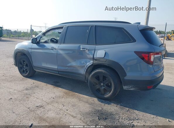 5FNYF6H82NB087312 2022 HONDA PILOT Blue Rear left