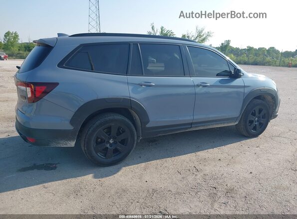 5FNYF6H82NB087312 2022 HONDA PILOT Blue Rear right