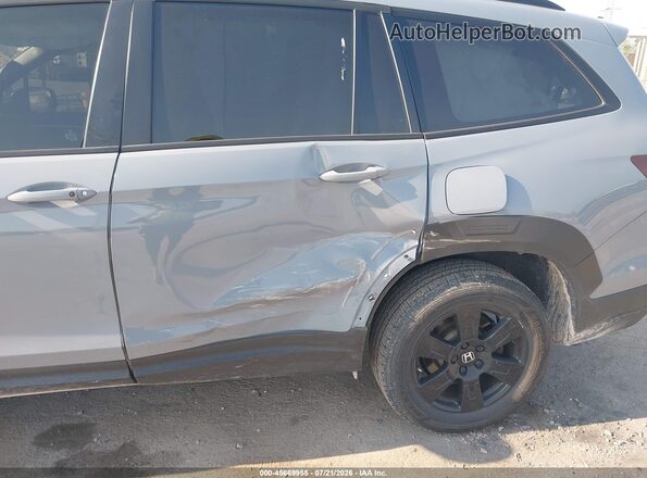 5FNYF6H82NB087312 2022 HONDA PILOT Blue Front view