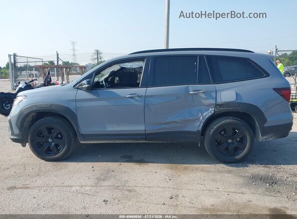 5FNYF6H82NB087312 2022 HONDA PILOT Blue 360 interior view