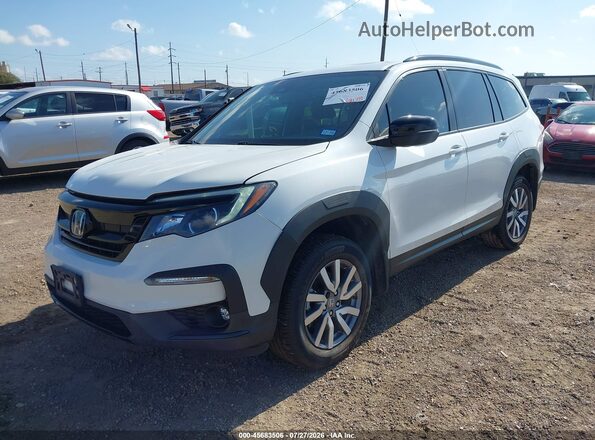 5FNYF6H82NB088766 2022 HONDA PILOT Белый Передняя левая четверть