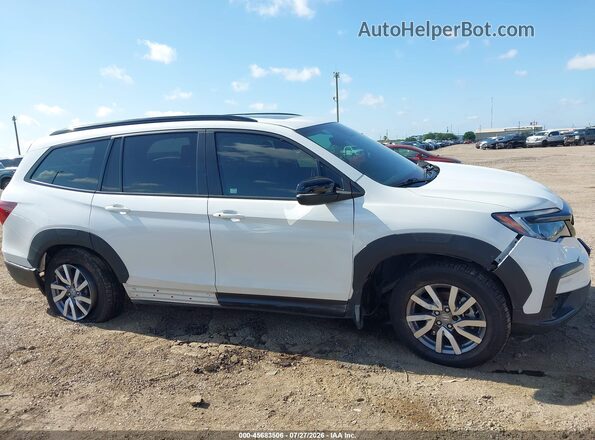 5FNYF6H82NB088766 2022 HONDA PILOT Белый Вид спереди