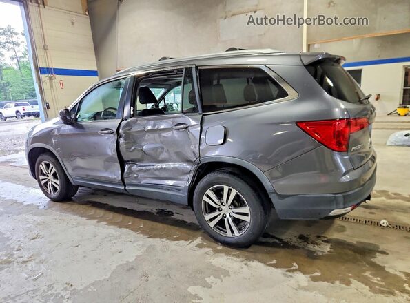 5FNYF6H88HB004311 2017 HONDA PILOT Серый Задняя левая четверть