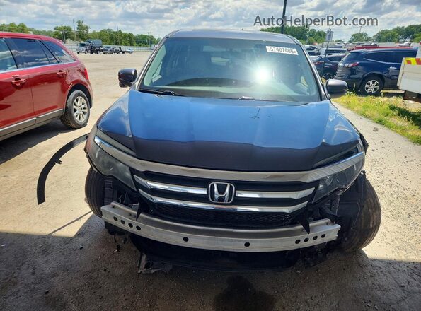 5FNYF6H88HB016653 2017 HONDA PILOT Charcoal Դիմացի տեսք