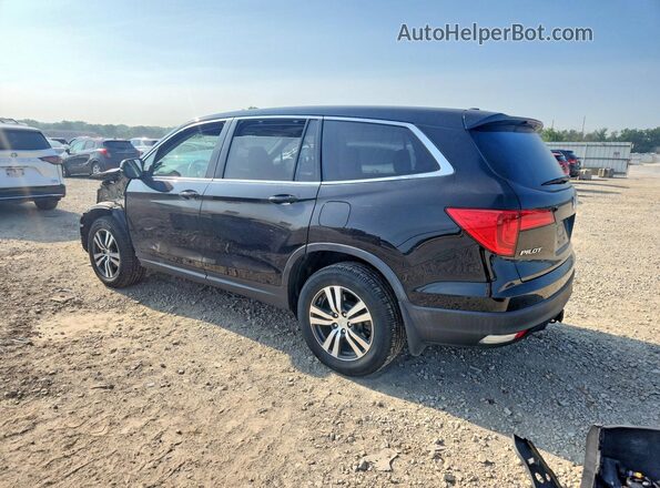 5FNYF6H89JB019812 2018 HONDA PILOT Black Rear left