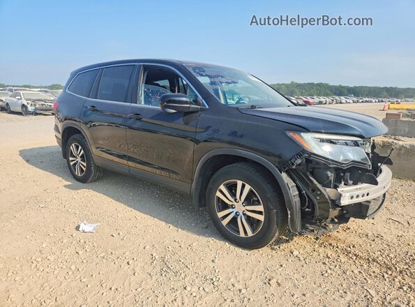 5FNYF6H89JB019812 2018 HONDA PILOT Black Front right
