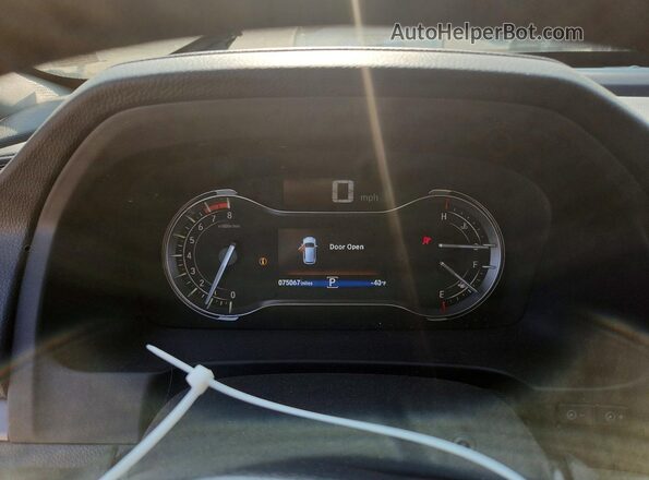 5FNYF6H89JB019812 2018 HONDA PILOT Black Instrument cluster view