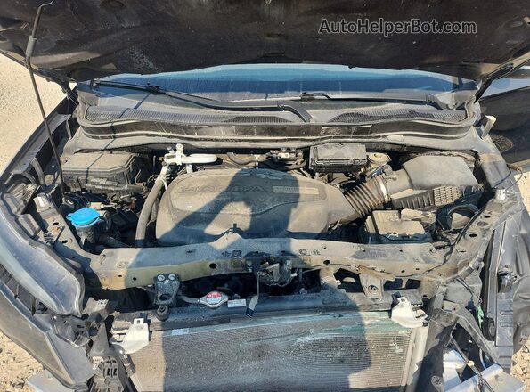 5FNYF6H89JB019812 2018 HONDA PILOT Black Rear interior view