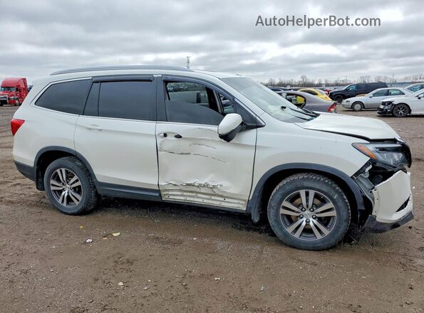 5FNYF6H8XHB503949 2017 HONDA PILOT White Front right