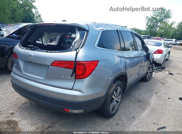5FNYF6H8XJB033346 2018 HONDA PILOT Gray Tył prawy