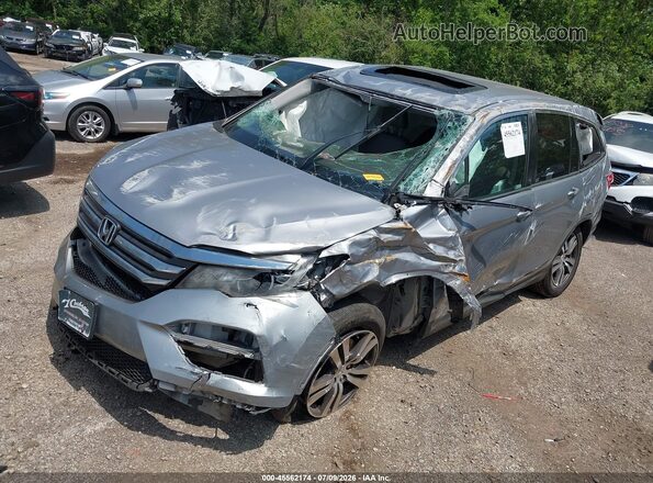 5FNYF6H8XJB033346 2018 HONDA PILOT Gray Przód lewy