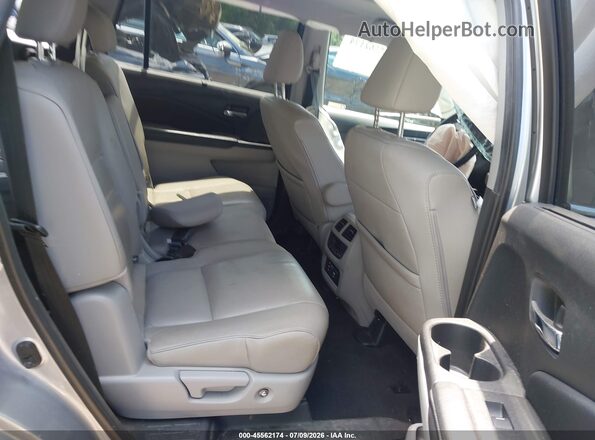 5FNYF6H8XJB033346 2018 HONDA PILOT Gray Widok naklejki z numerem VIN
