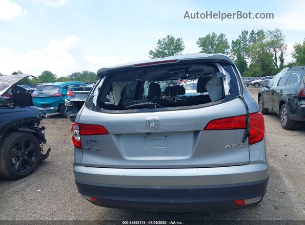 5FNYF6H8XJB033346 2018 HONDA PILOT Gray 