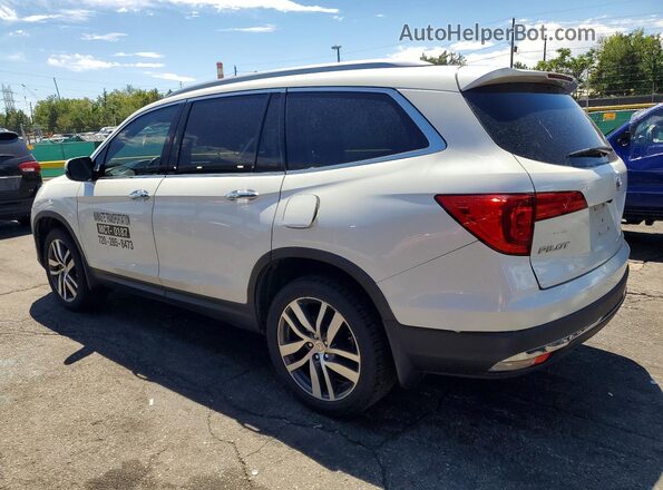 5FNYF6H90HB082655 2017 HONDA PILOT White Задня ліва чверть