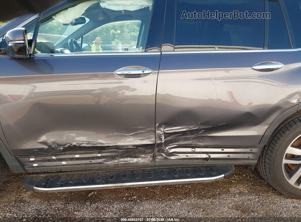 5FNYF6H90HB103391 2017 HONDA PILOT Gray Widok z przodu