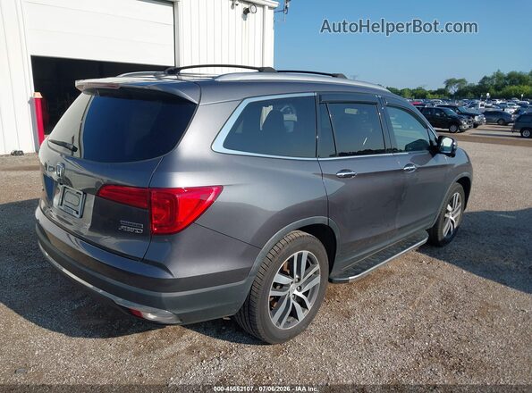 5FNYF6H90HB103391 2017 HONDA PILOT Gray Tył prawy