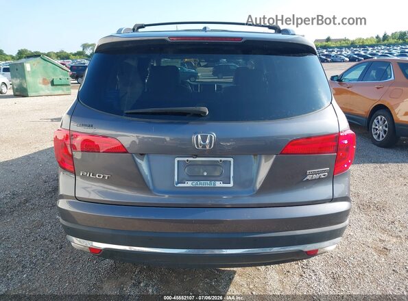 5FNYF6H90HB103391 2017 HONDA PILOT Gray 