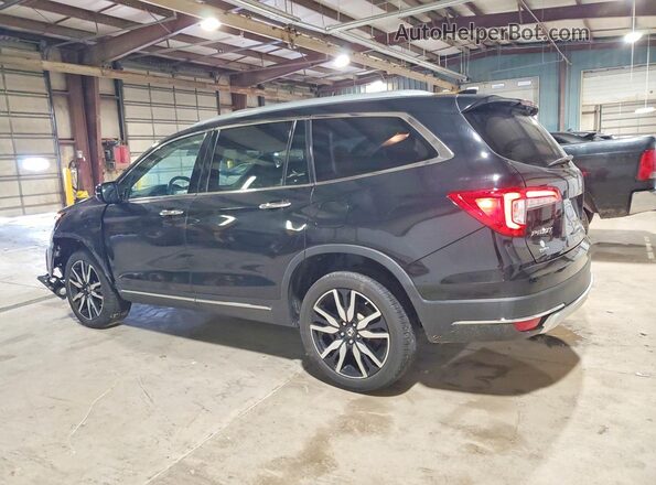 5FNYF6H90MB037189 2021 HONDA PILOT Черный Задняя левая четверть