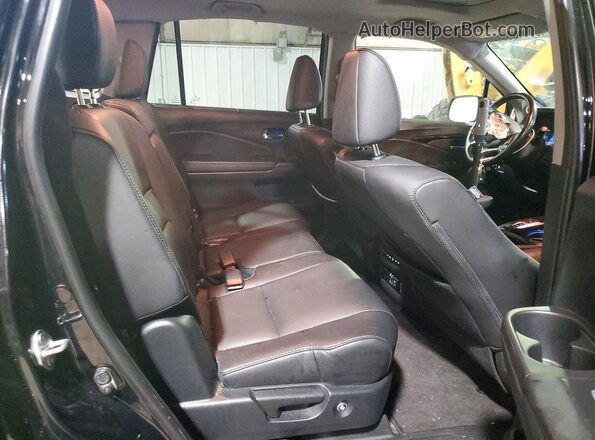 5FNYF6H90MB037189 2021 HONDA PILOT Черный Вид задней части салона
