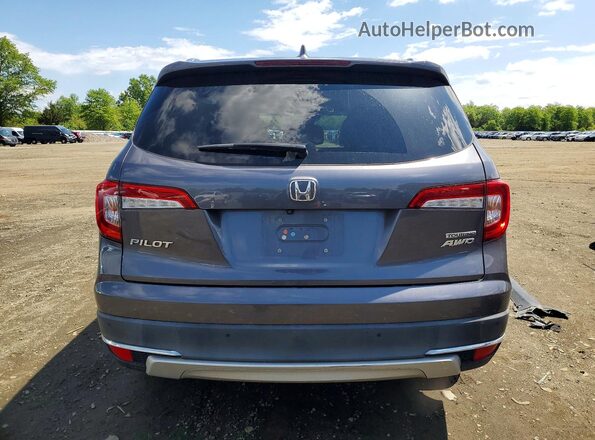 5FNYF6H90MB059404 2021 HONDA PILOT Gray უკანა ხედი