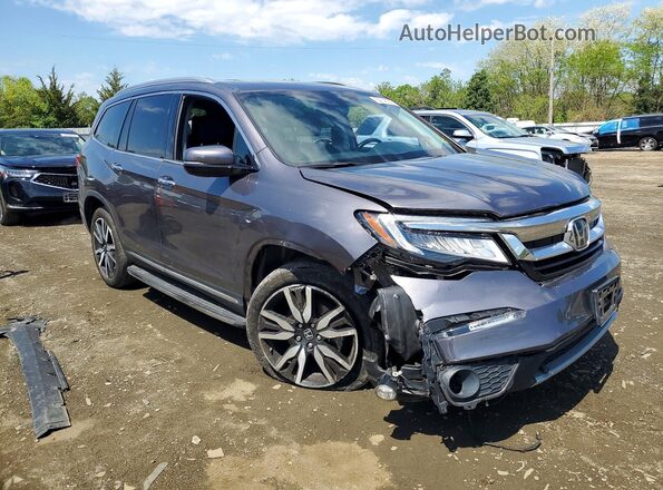 5FNYF6H90MB059404 2021 HONDA PILOT Gray წინა მარჯვენა