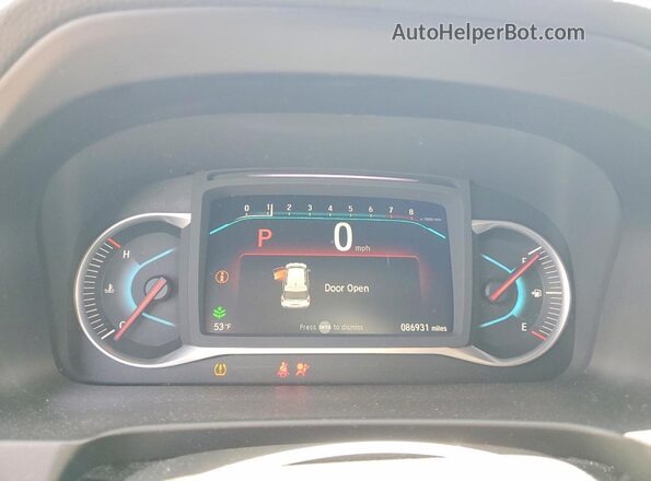 5FNYF6H90MB059404 2021 HONDA PILOT Gray ხელსაწყოთა პანელის ხედი