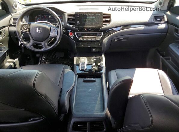 5FNYF6H90MB059404 2021 HONDA PILOT Gray წინა პანელის ხედი