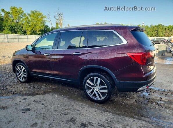 5FNYF6H91GB096546 2016 HONDA PILOT Red Հետևի ձախ