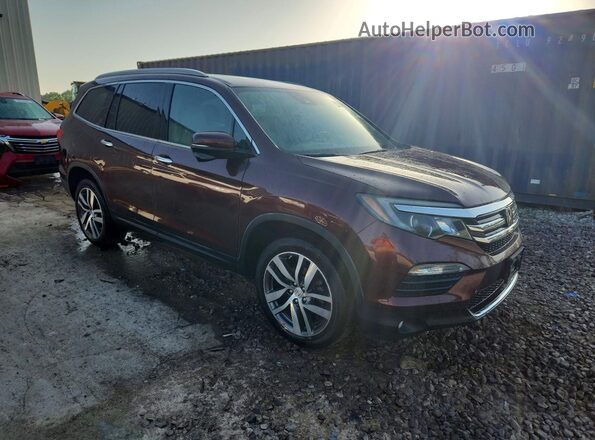 5FNYF6H91GB096546 2016 HONDA PILOT Red Առջևի աջ