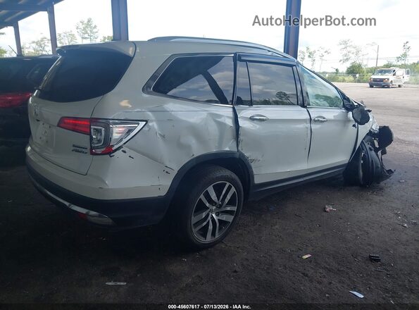 5FNYF6H91HB046523 2017 HONDA PILOT Белый Задняя правая четверть