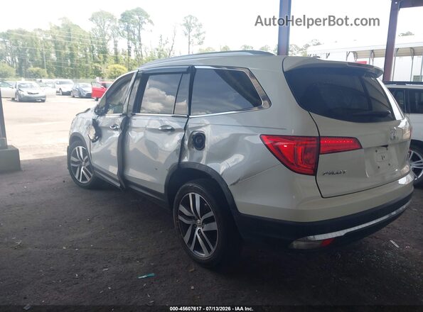 5FNYF6H91HB046523 2017 HONDA PILOT Белый Задняя левая четверть