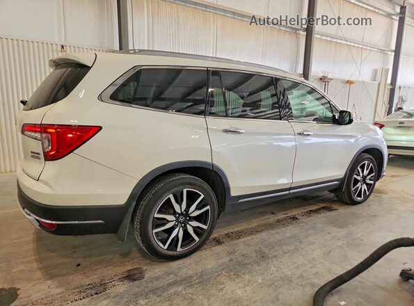5FNYF6H91KB002982 2019 HONDA PILOT White Trasero derecho
